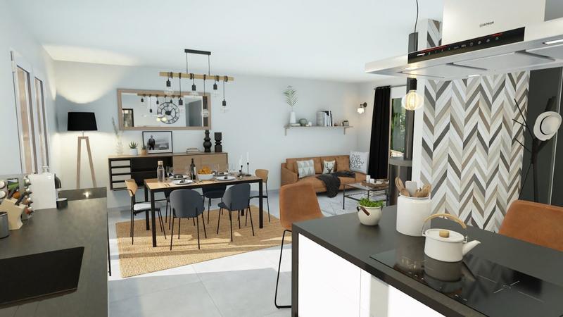 Maison - 80 m² - 4 pièces