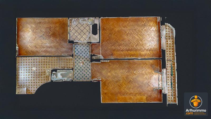 Appartement - 64 m² - 3 pièces