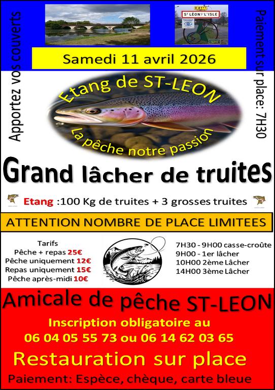 Concours de pêche à la truite