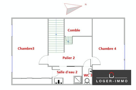 Appartement - 109 m² - 5 pièces