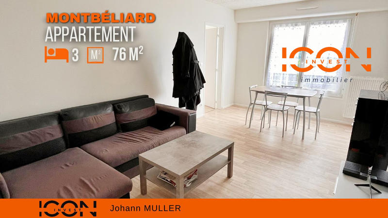 Appartement - 76 m² - 4 pièces