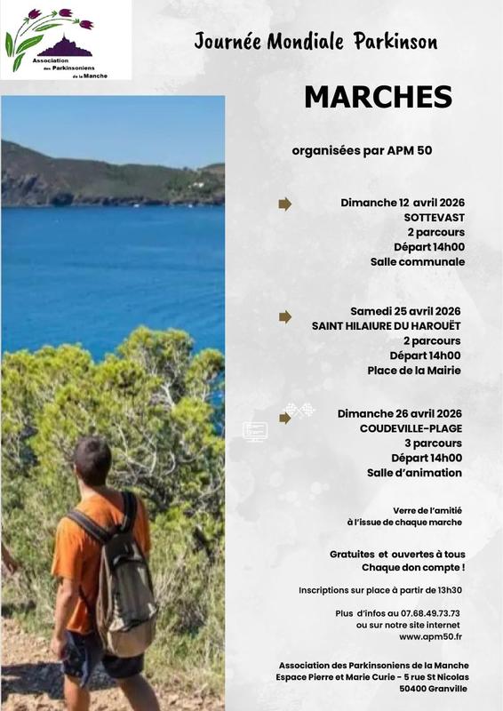 Marche pour la journée mondiale de Parkinson