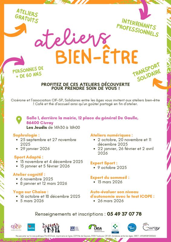 Ateliers Bien-être Sophrologie