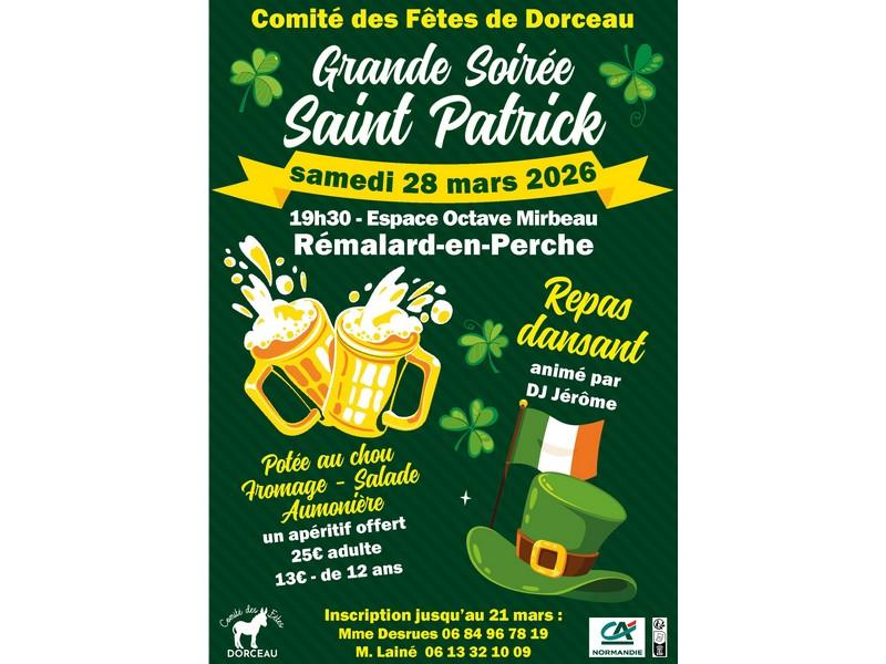 Grande Soirée Saint Patrick