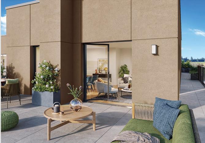 Appartement - 45 m² - 2 pièces