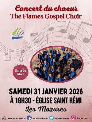 Concert du choeur The Flames Gospel Choir