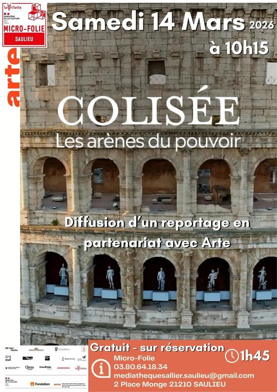 Diffusion documentaire Arte "Colisée, les arènes du pouvoir"