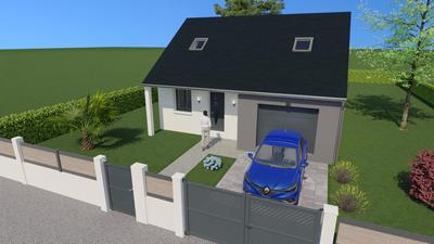 Maison - 80 m² - 5 pièces