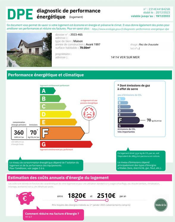 Maison - 125 m² - 5 pièces