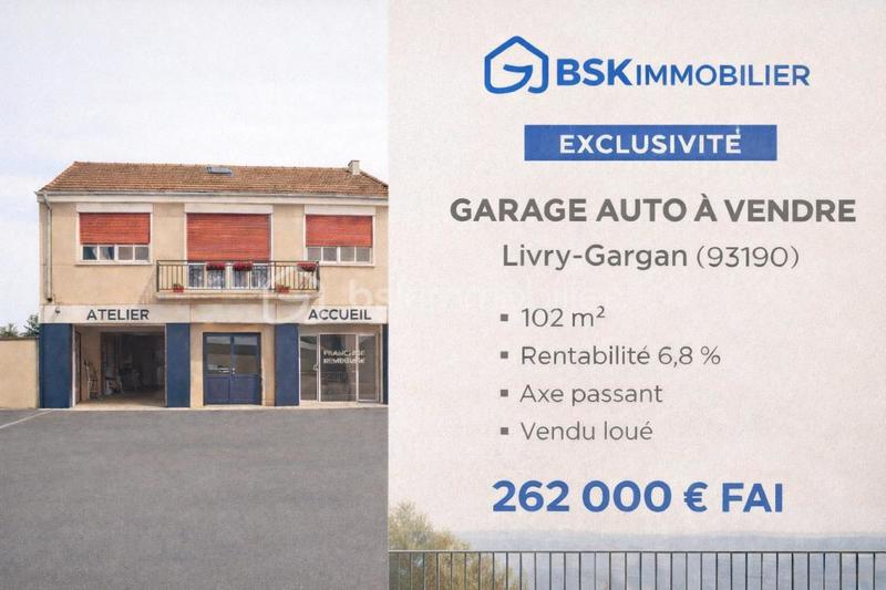 Local commercial - 102 m² - 5 pièces