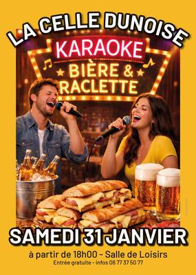 Karaoké bière et raclette