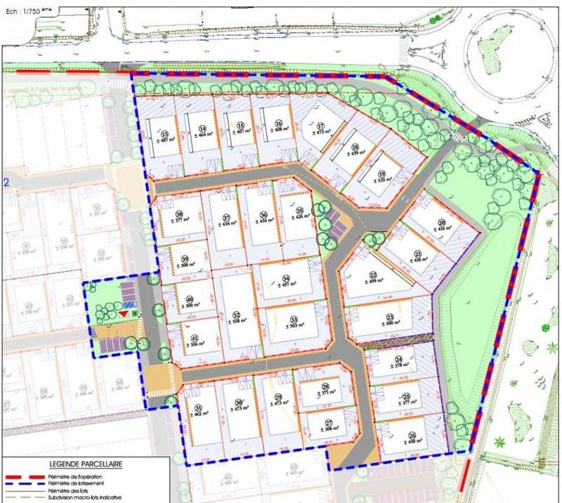 Terrain constructible - 300 m²