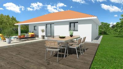 Maison - 90 m² - 4 pièces