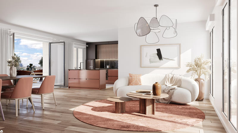 Appartement - 79 m² - 4 pièces