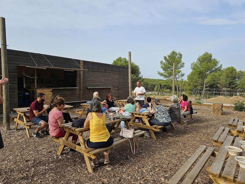 Atelier cuisine à la ferme Aïoli Caganis