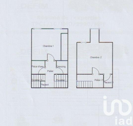 Maison de ville - 93 m² - 3 pièces