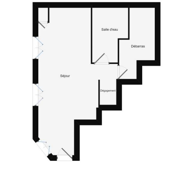 Appartement - 33 m² - 1 pièce