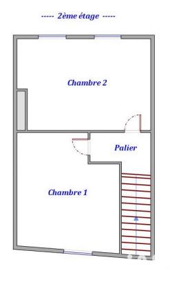 Maison de village - 94 m² - 4 pièces
