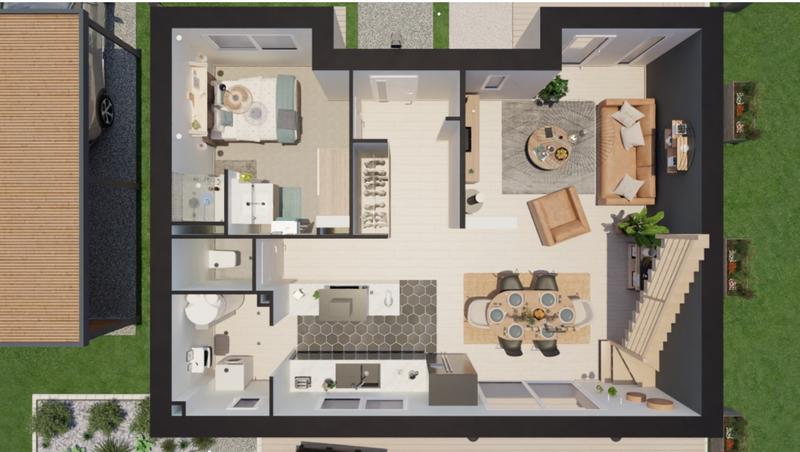 Maison - 115 m² - 5 pièces