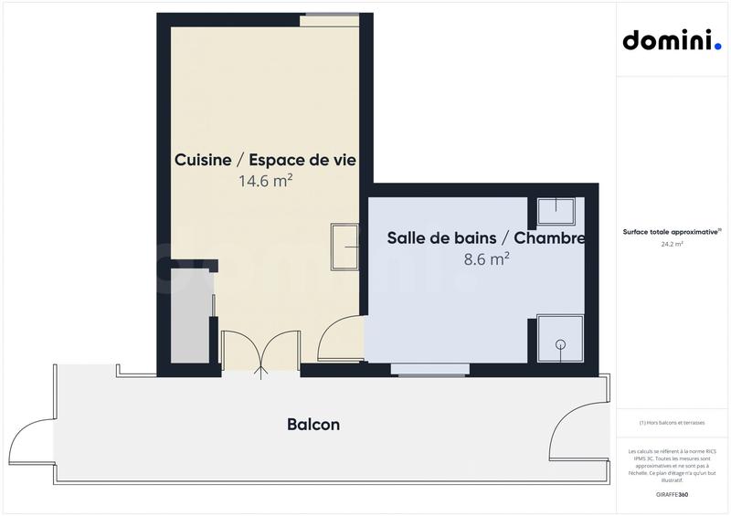 Maison - 60 m² - 4 pièces