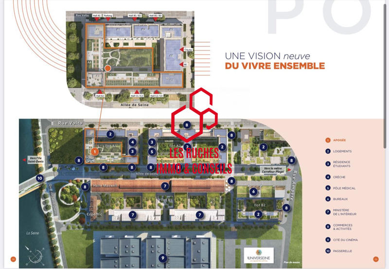 Appartement - 69 m² - 3 pièces