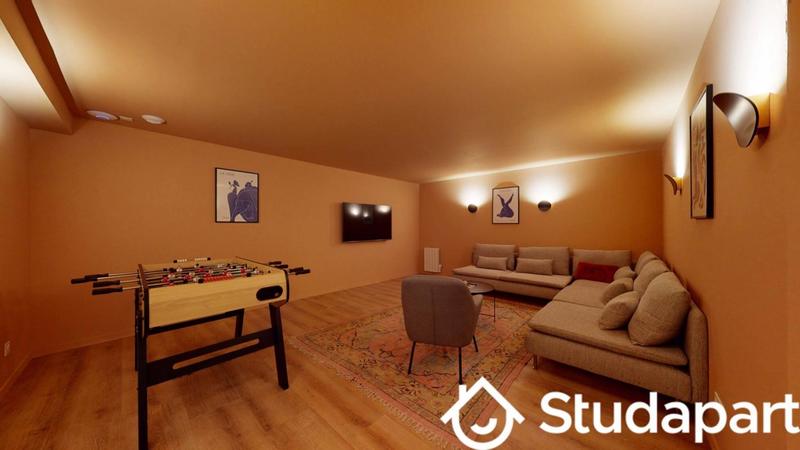 Chambre - 9 m² - 1 pièce