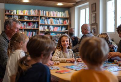 Jeux, soupe et tartines