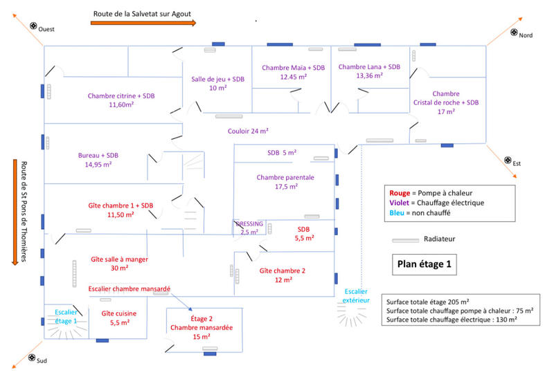 Maison - 400 m² - 15 pièces