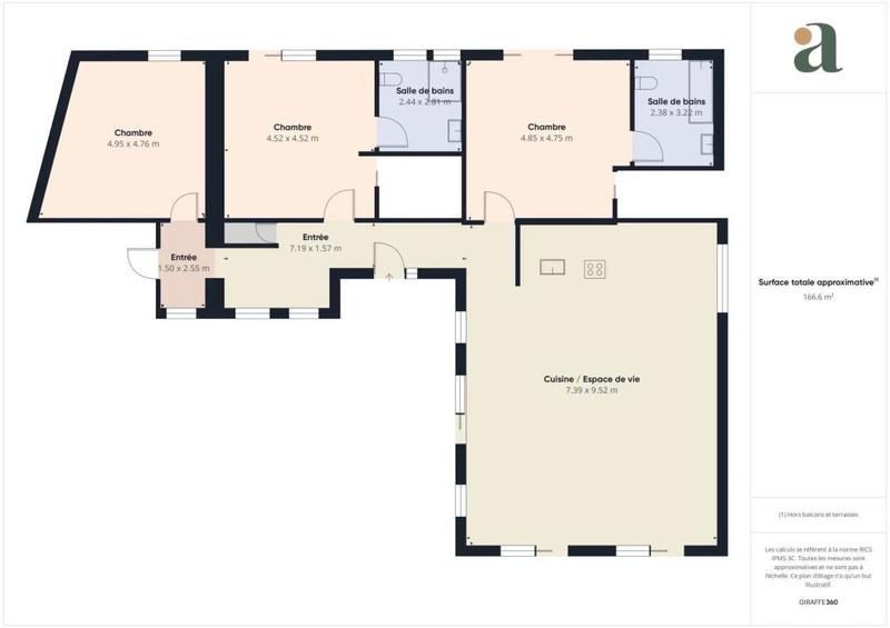 Maison ancienne - 186 m² - 4 pièces