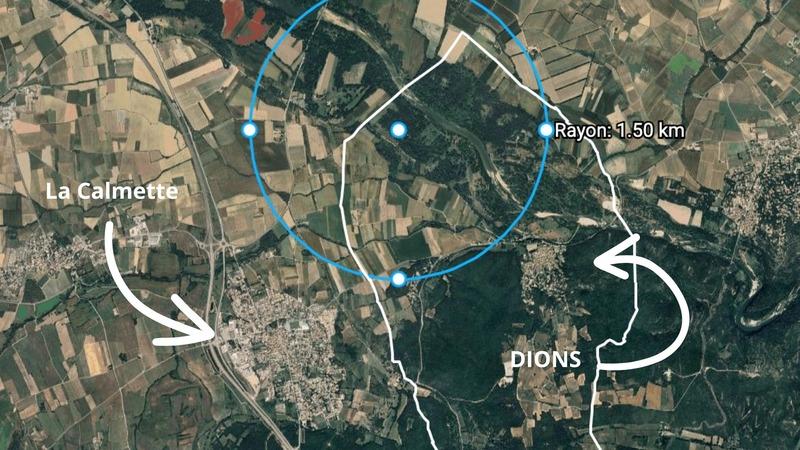 Terrain de loisirs - 1 110 m²