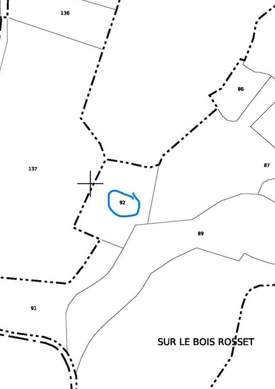 Terrain constructible - 6 233 m²