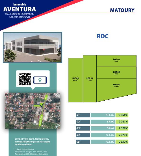 Local commercial - 112 m²