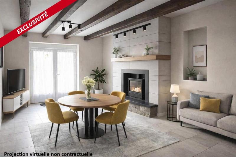 Maison en pierre - 110 m² - 5 pièces