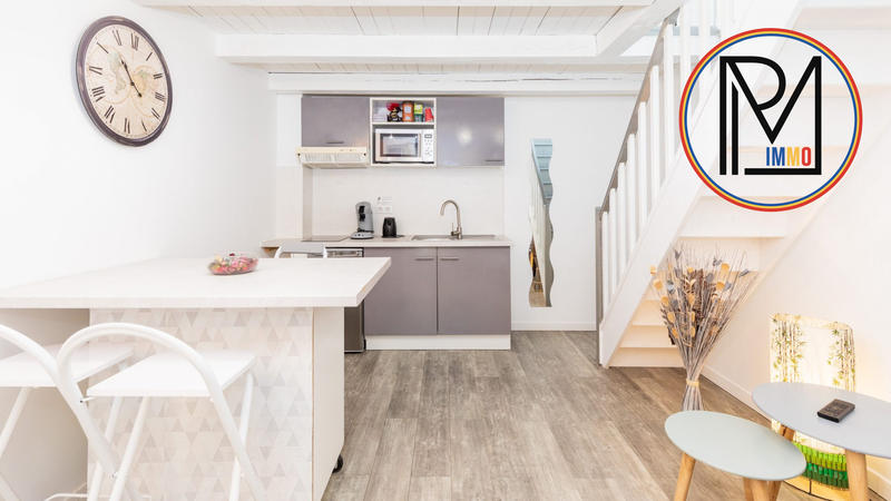 Duplex - 24 m² - 1 pièce