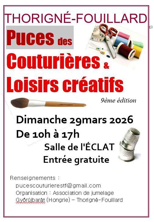 Puces des couturières et des loisirs créatifs