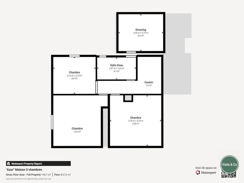 Maison traditionnelle - 91 m² - 4 pièces