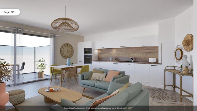 Appartement - 75 m² - 3 pièces