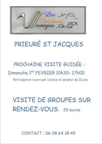 Visite commentée du Prieuré Saint-Jacques