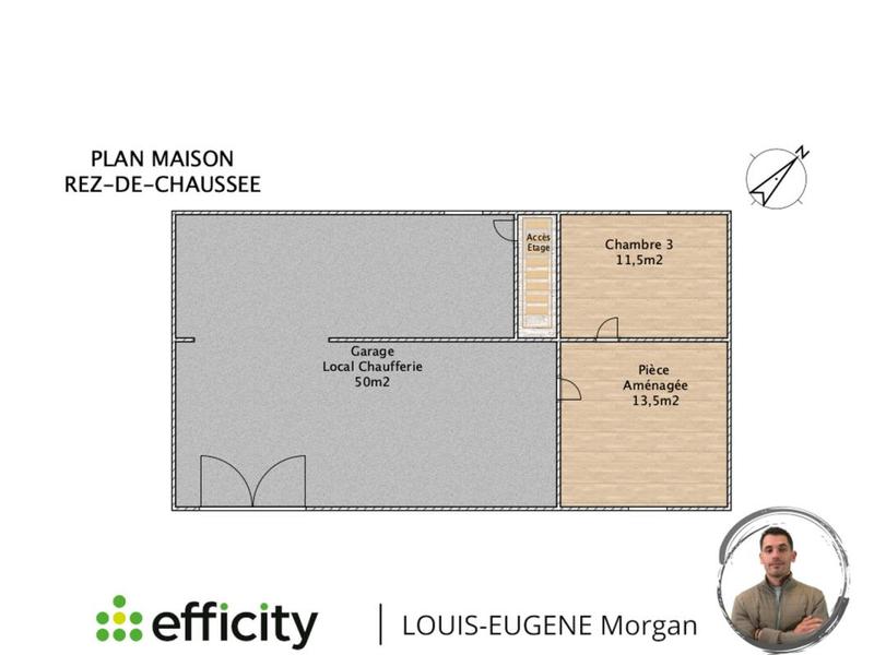 Maison - 87 m² - 5 pièces