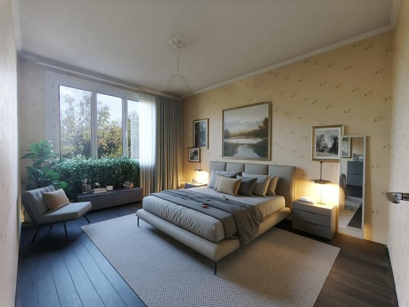 Appartement ancien - 70 m² - 4 pièces