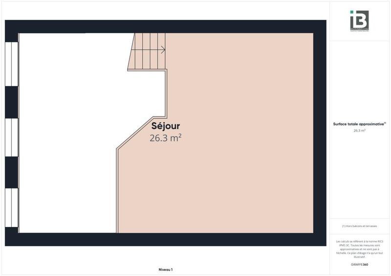 Appartement - 68 m² - 2 pièces