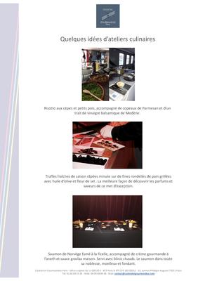 Cocktail et Gourmandise