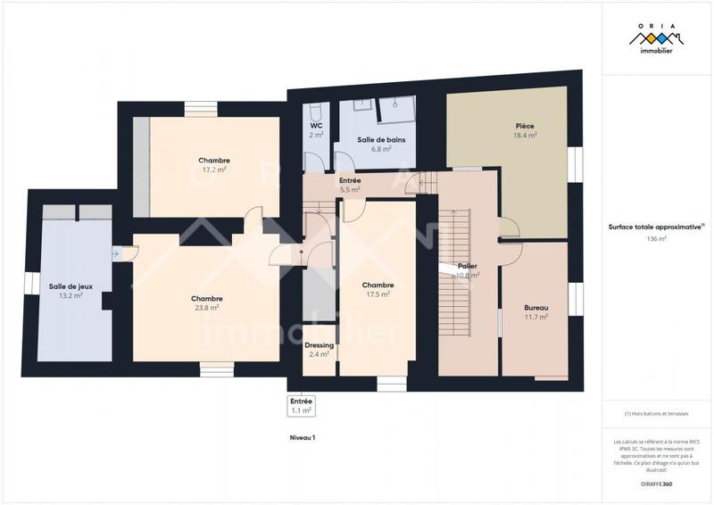 Demeure - 291 m² - 11 pièces