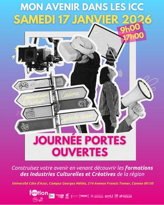 Mon avenir dans les Industries Culturelles et Créatives - Journée portes ouvertes