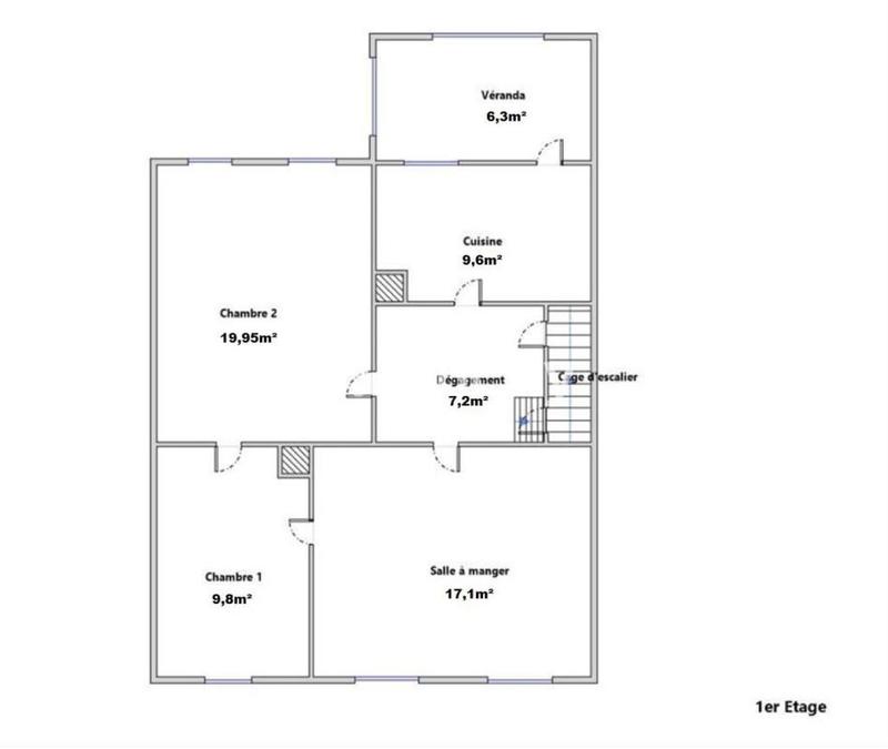 Immeuble - 160 m² - 6 pièces