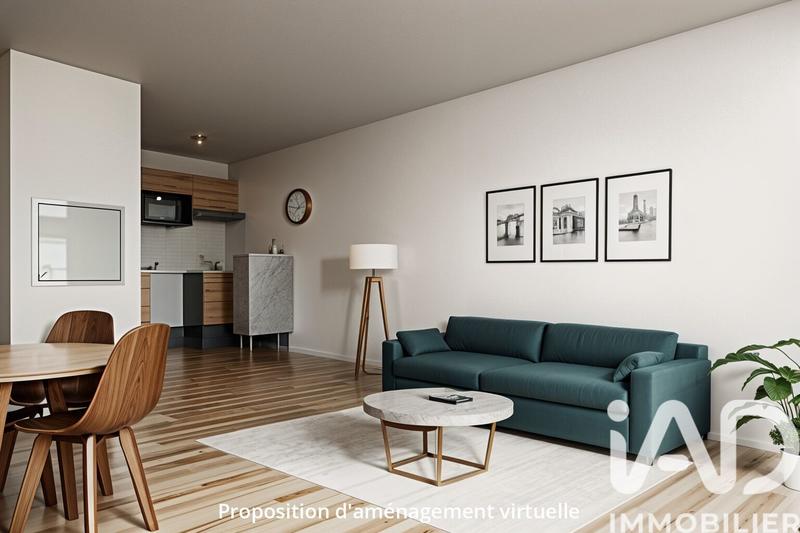 Appartement - 44 m² - 2 pièces