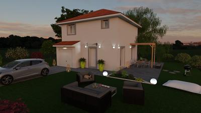 Maison - 90 m² - 4 pièces