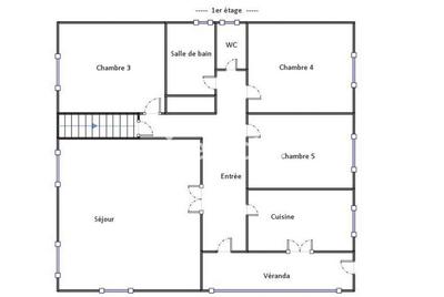 Maison - 175 m² - 7 pièces