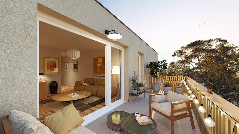 Appartement - 40 à 65 m² - 2 à 3 pièces