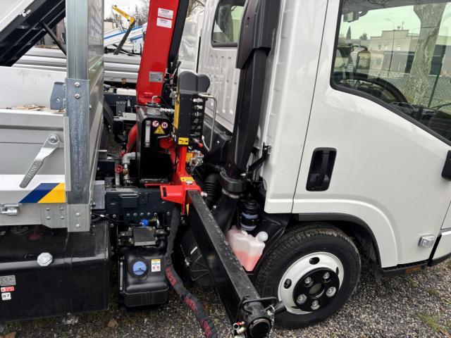 Isuzu M27 Gen 2 3.0l 150ch Bva Benne Alu + Grue Fassi F30 + Radiocommande + Allonge